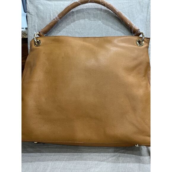 Mark & Graham Handbags - Mark and Graham Build a Bag Camel Leather NO Monogram Hobo Purse